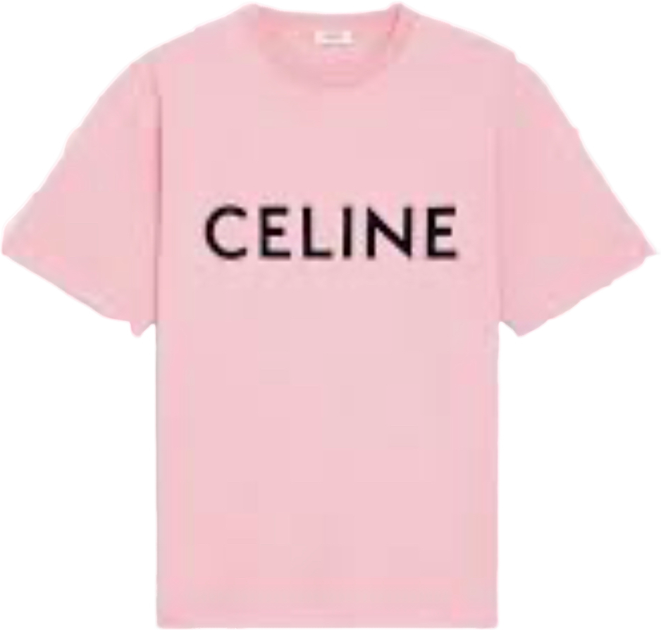 Celine pink t shirt Maison Ringo