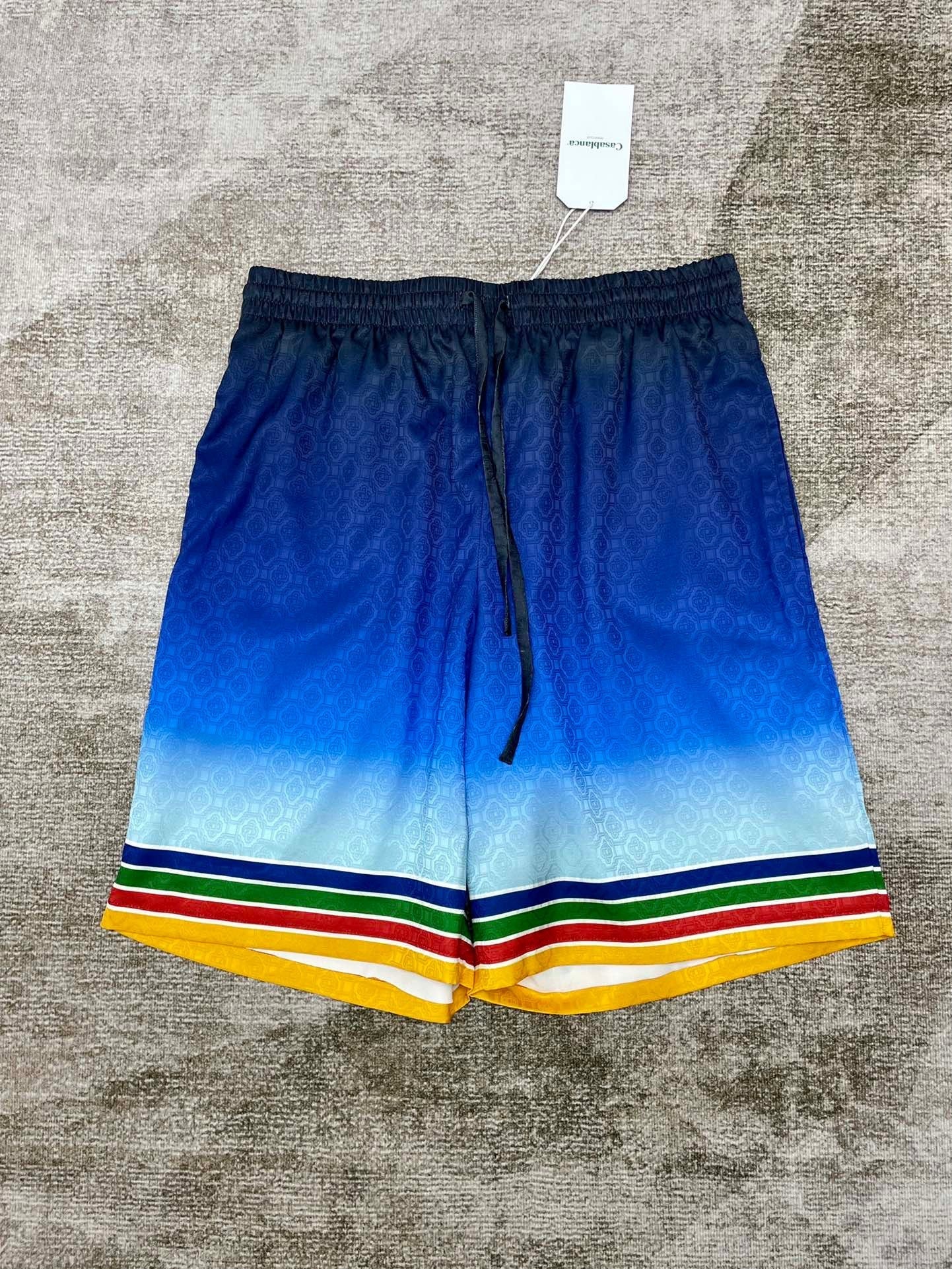 Blaue Casa-Shorts