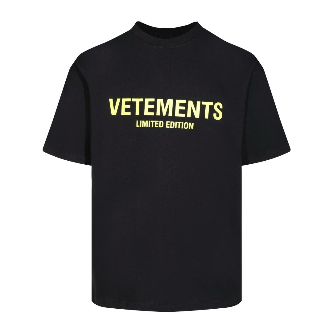 T-shirt noir Vetements