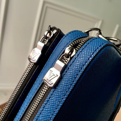 Trio Messenger Bag blau Rechnung 10/10