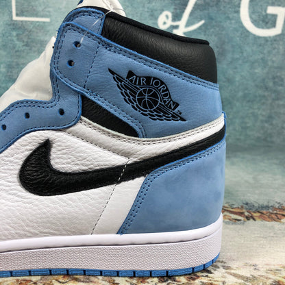 Jordan 1 University Blue Flight Club 1:1-Authentifizierung ✔️ Rechnung