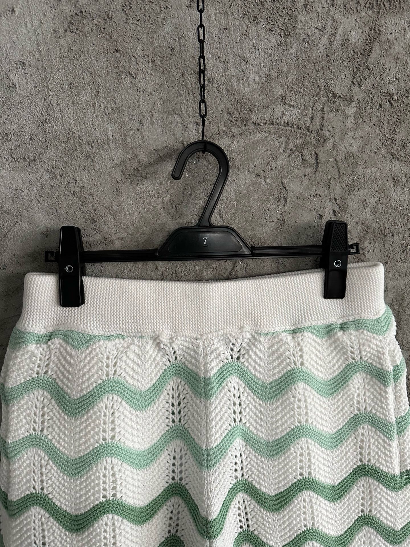 Casab Wavy Gradient Pattern Shorts