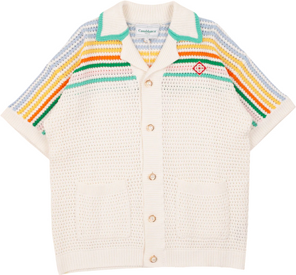 Casa Tennis crochet shirt