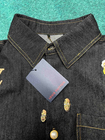 Lv-Jeansjacke