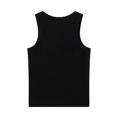 Schwarzes Tanktop mit PRD-Platte