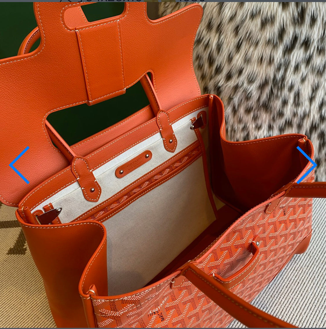 Saigon orange tote bag invoice