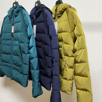 Doudoune CP Green Éco chrome R hooded Down jacket