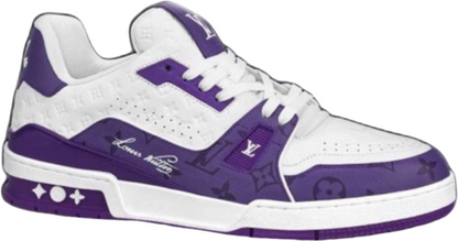 Sneakers Lv trainers purple 2023 invoice