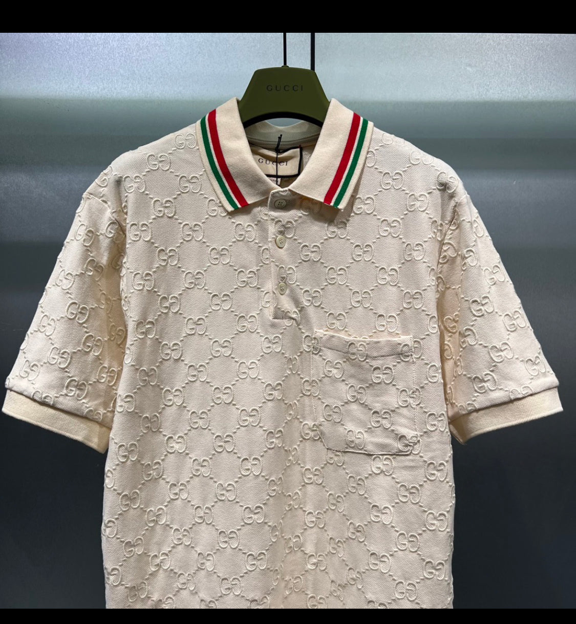 Polo Gg blanc facture