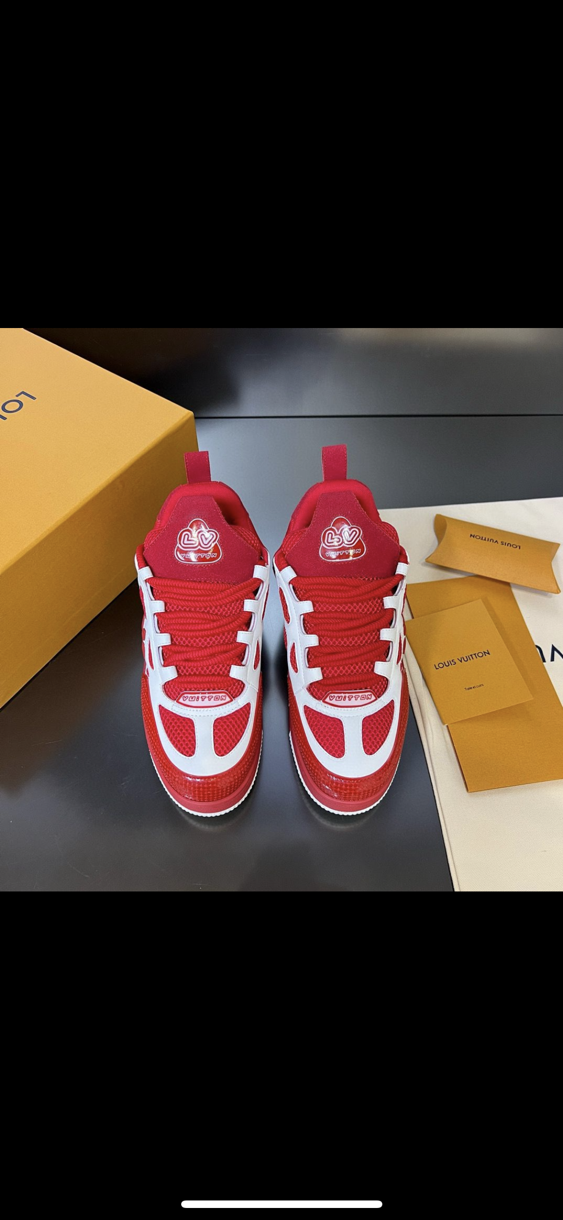 Lv Skate Red Sneakers Rechnung 10/10