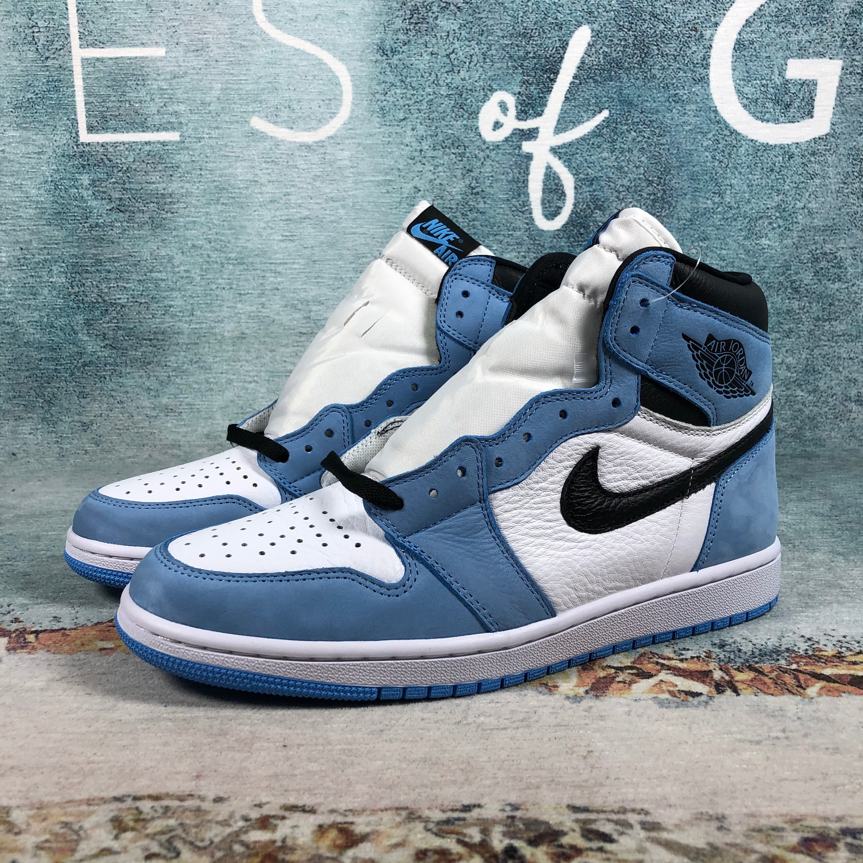 Jordan 1 University Blue Flight Club 1:1-Authentifizierung ✔️ Rechnung