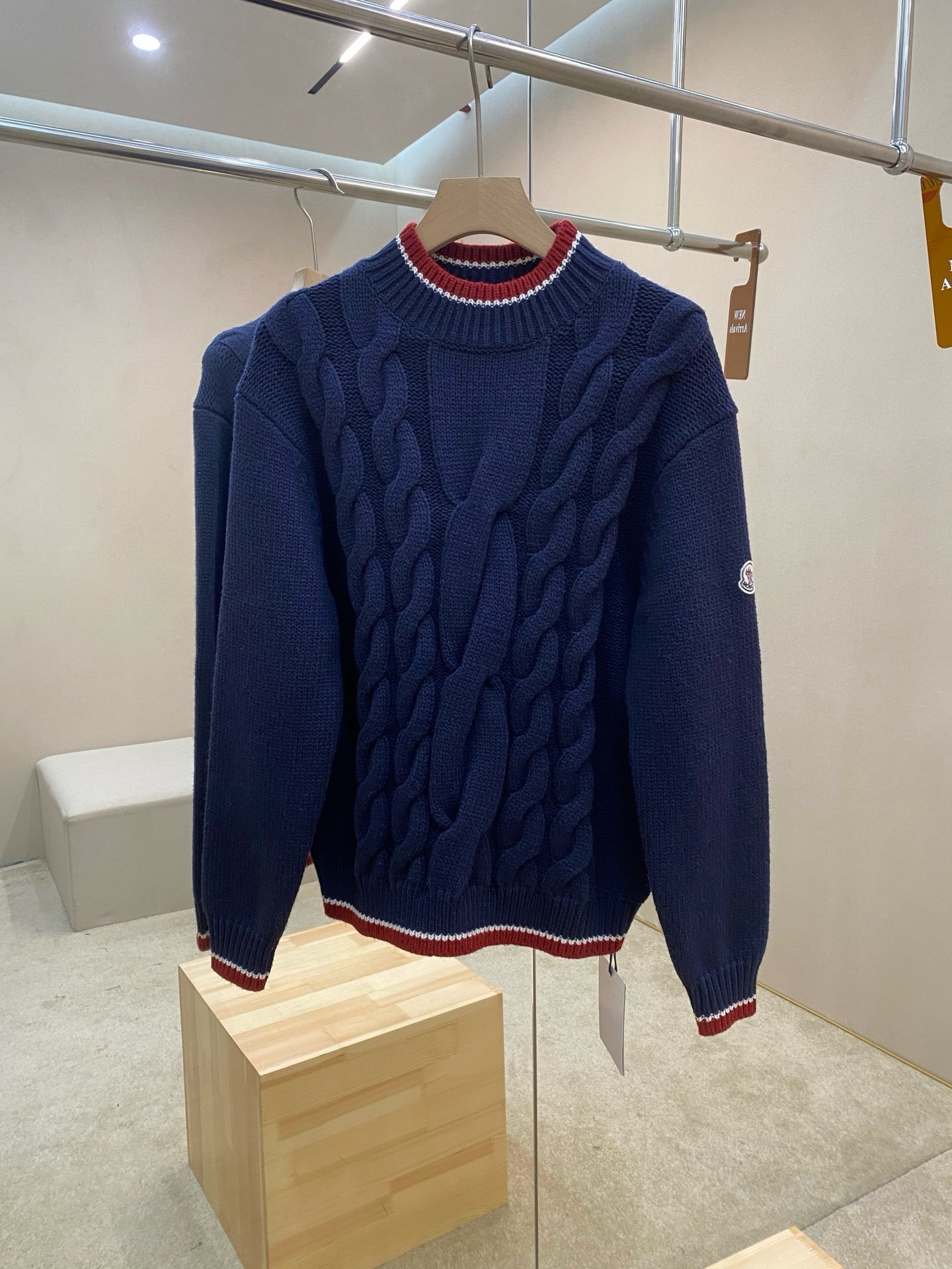 PULL EN LAINE TRICOLORE MNCLR