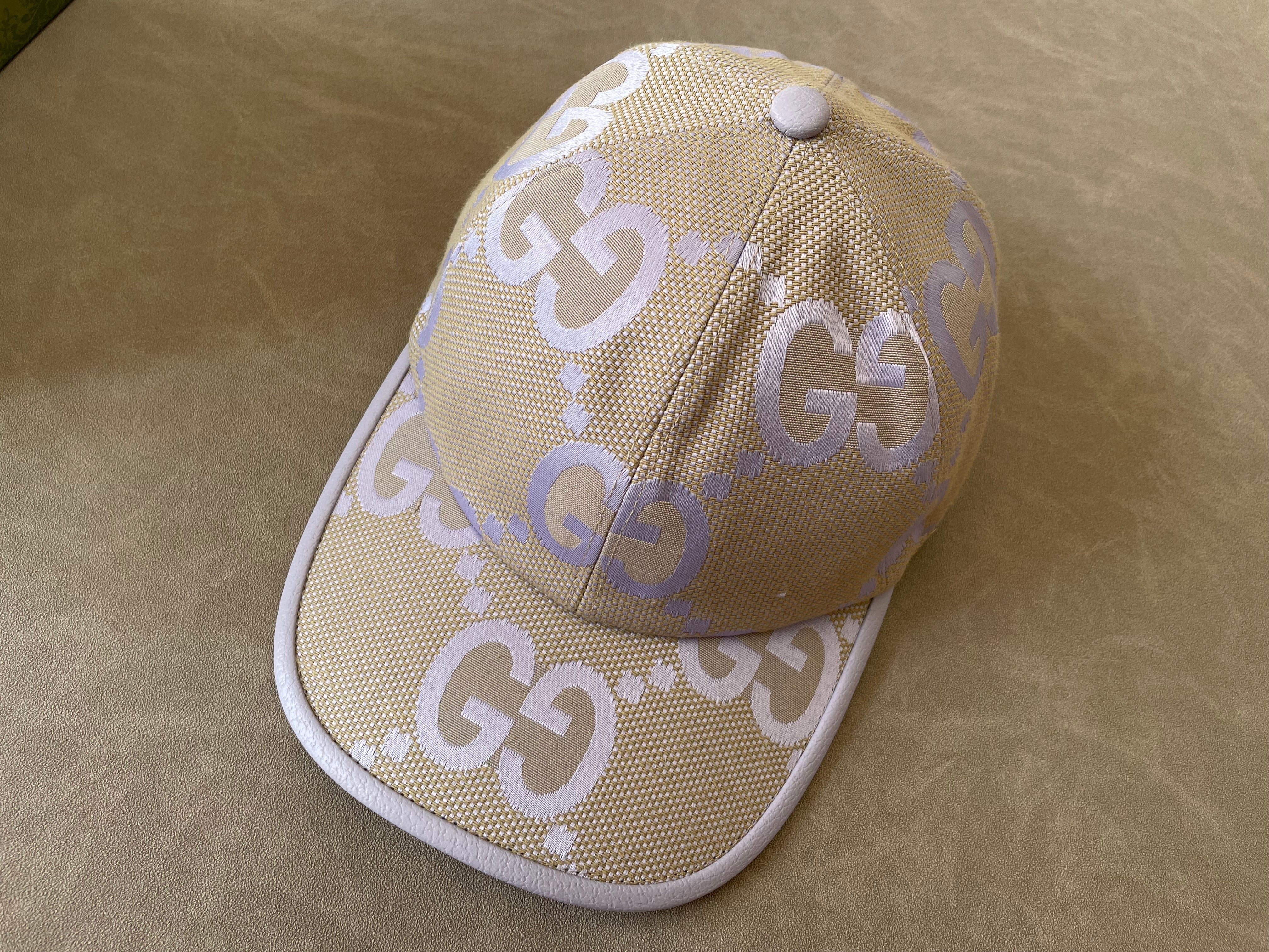 Casquette Jumbo gg violette avec ticket