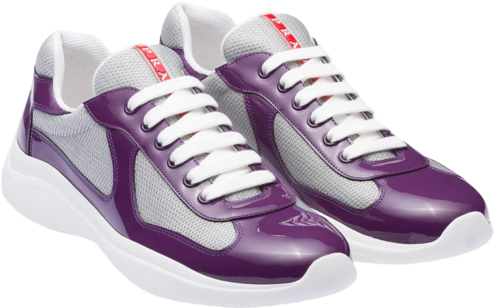 Sneakers Prd America ´ s Cup  tissu bike lisse purple