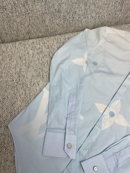 Chemise Lv Monogram blue sky