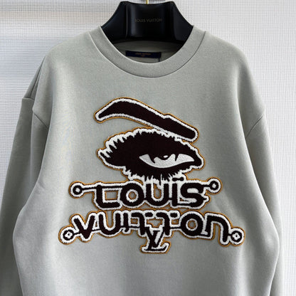 Sweat shirt brode Lv Eagles eyes