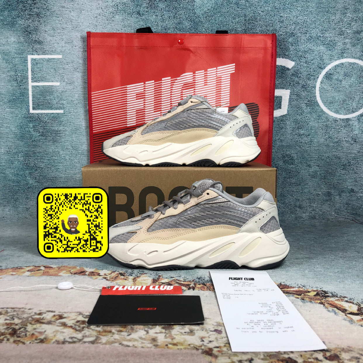 ADD Boost 700 V2 Cream Flight club Authentication ✔️ 1:1 invoices