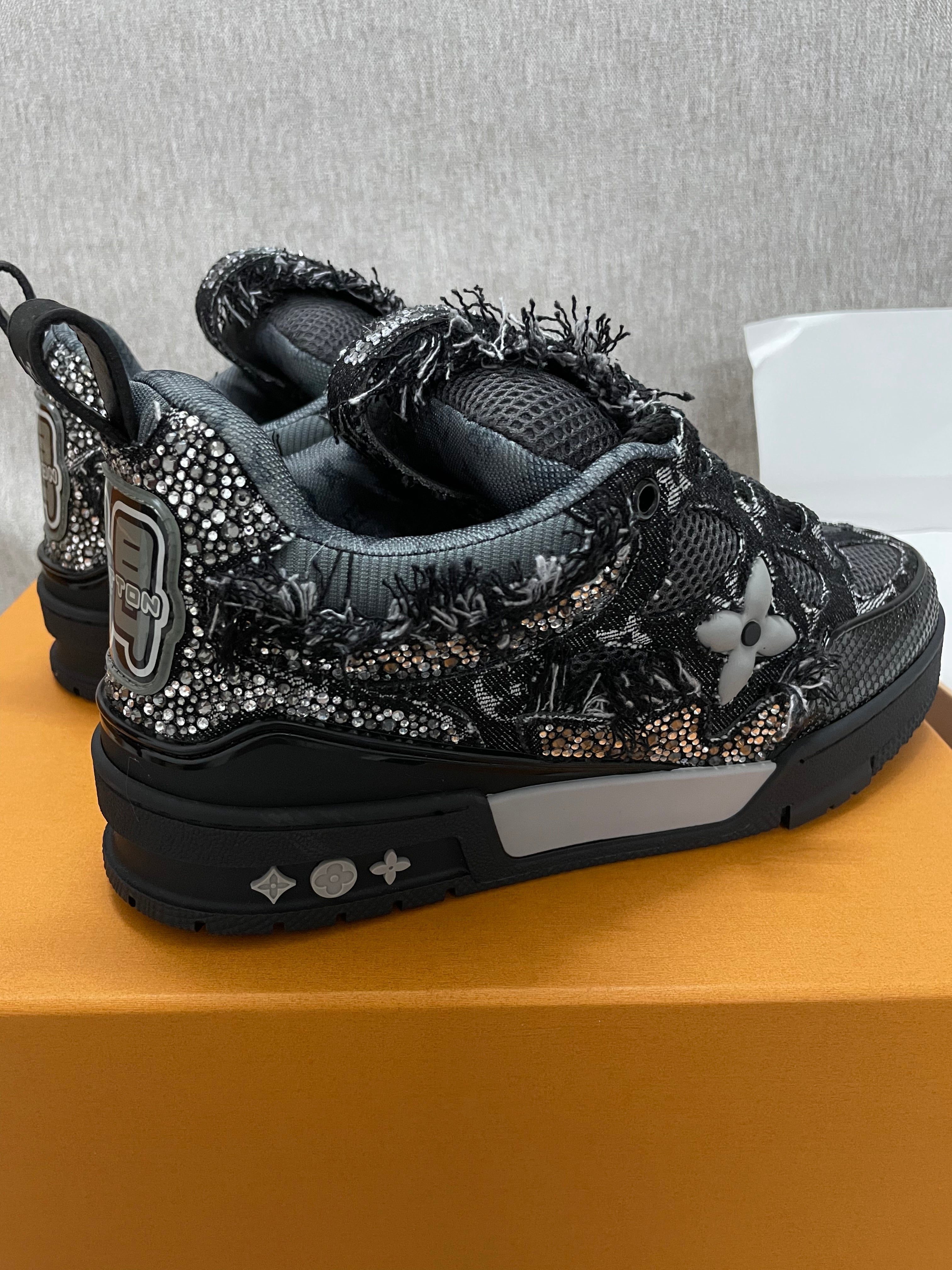 Lv Skate Denim Sneakers Rechnung 10/10