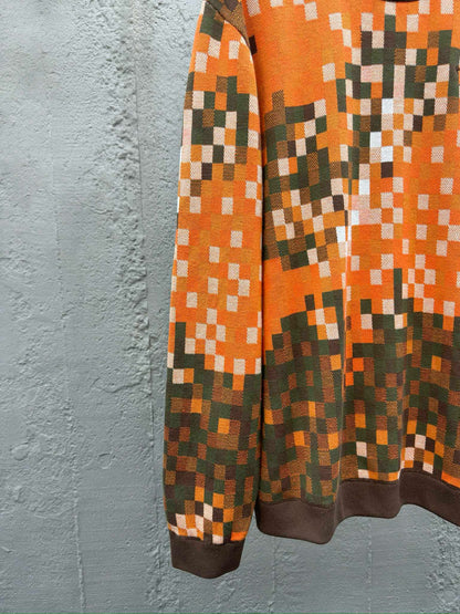 LV PULL JACQUARD COTON ORANGE