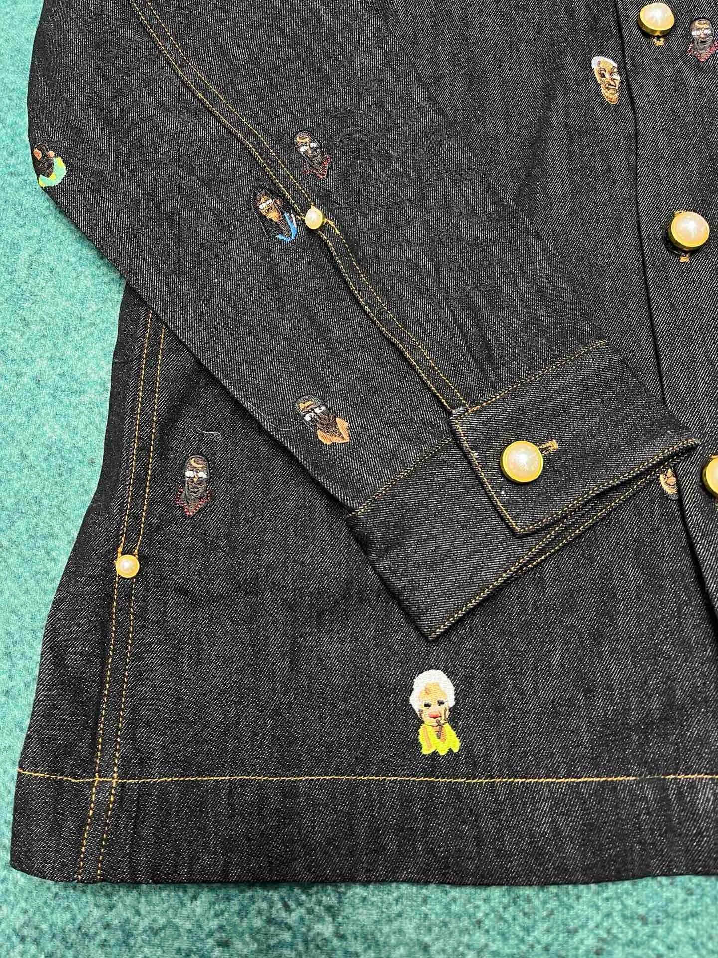 Lv-Jeansjacke