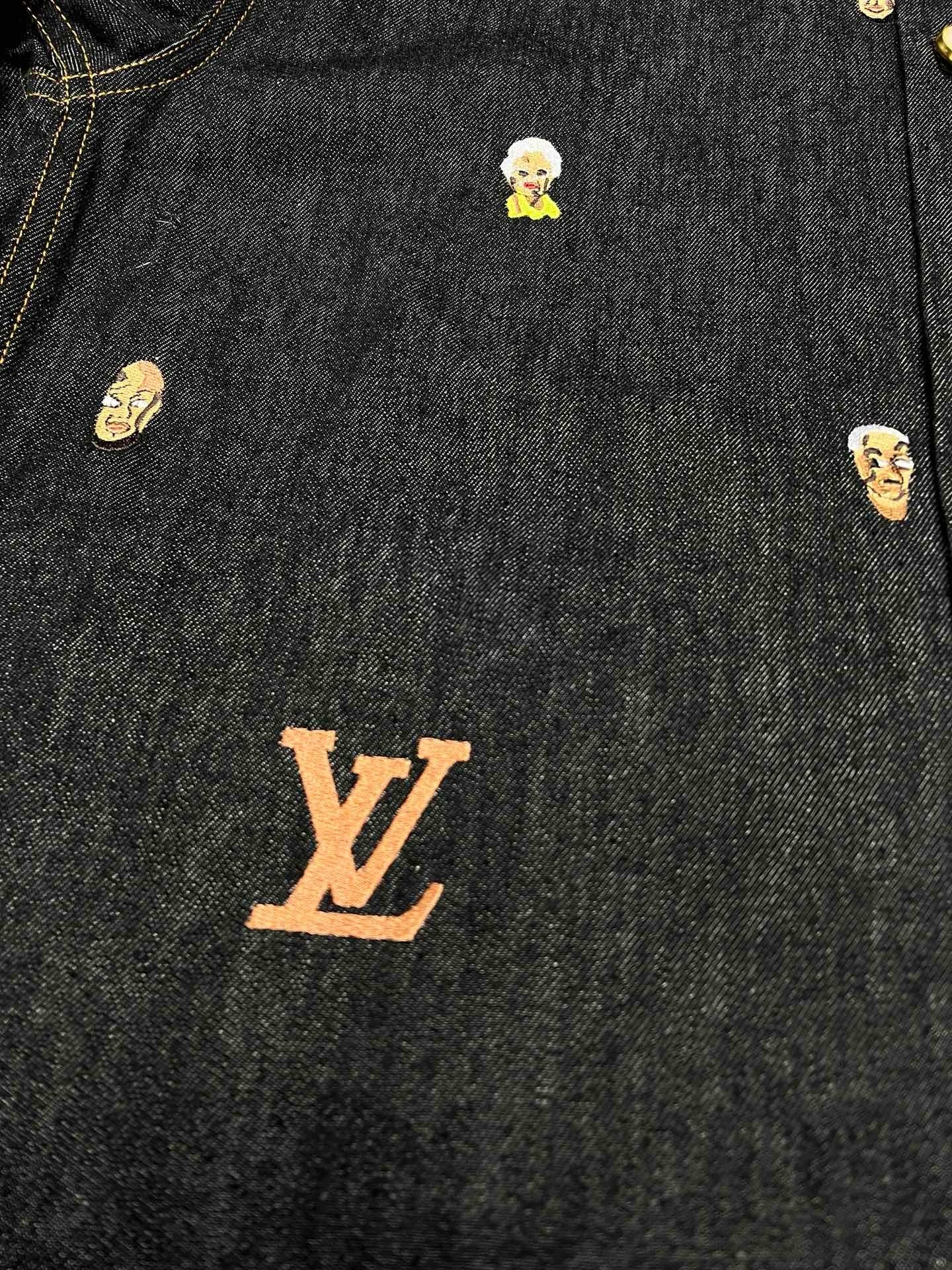 Lv-Jeansjacke