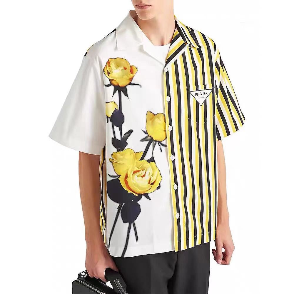 Chemise PRD yellow flowers