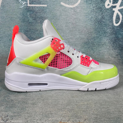 AJ4 Jordan 4 Retro White Lemon Pink
 1:1 STOCK X AUTHENTIFICATION ✔️