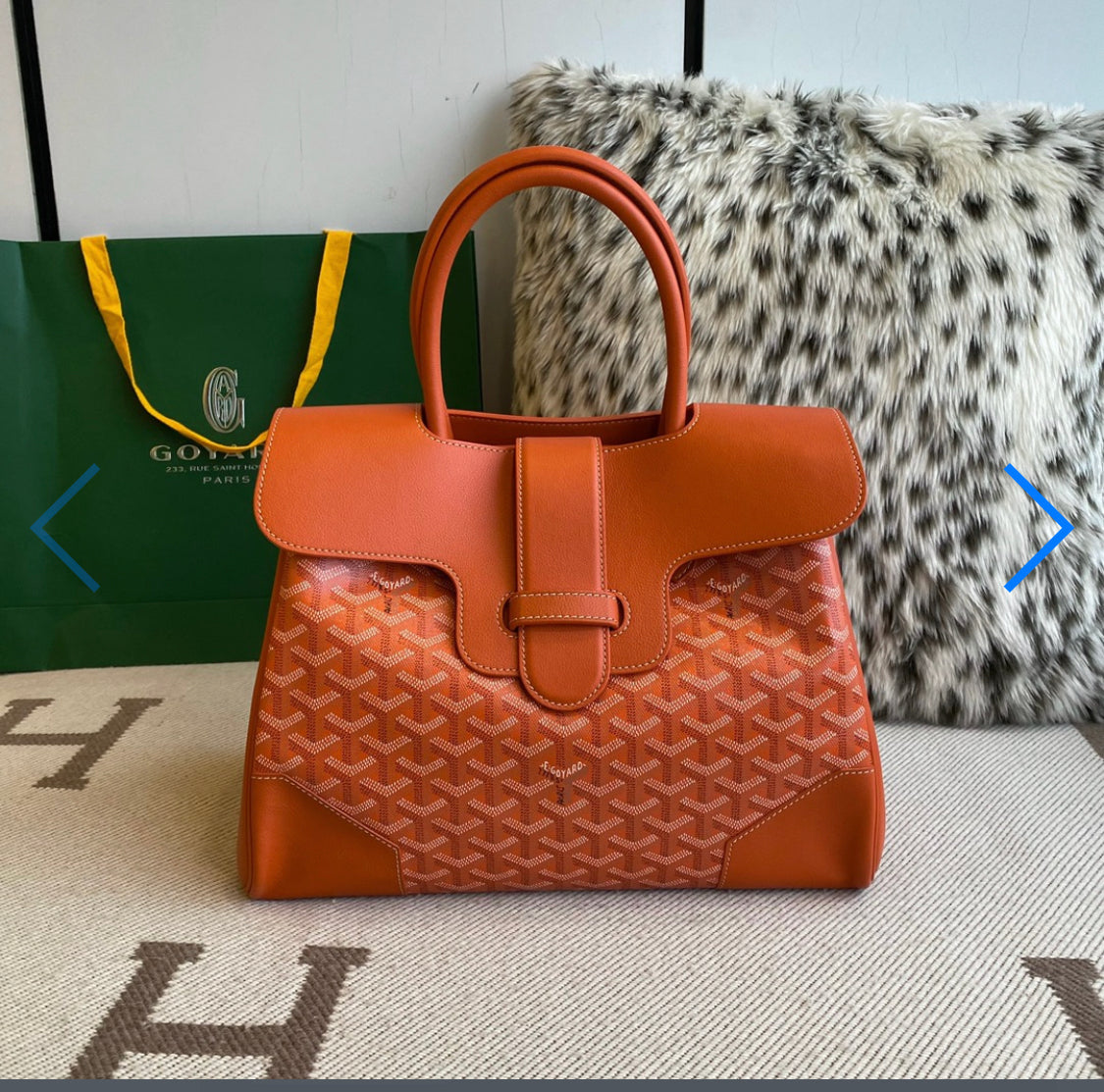 Sac cabas Saigon orange facture