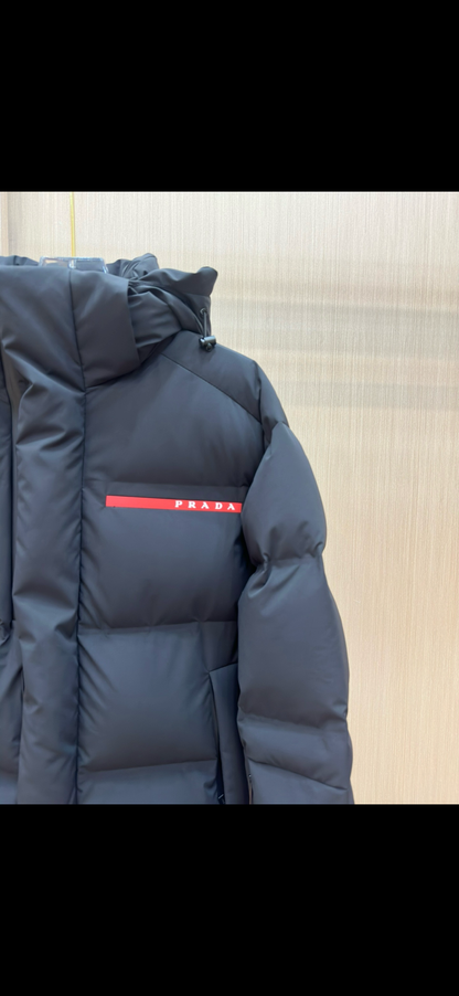 Manteau matelassé Nylon noir Long PRD