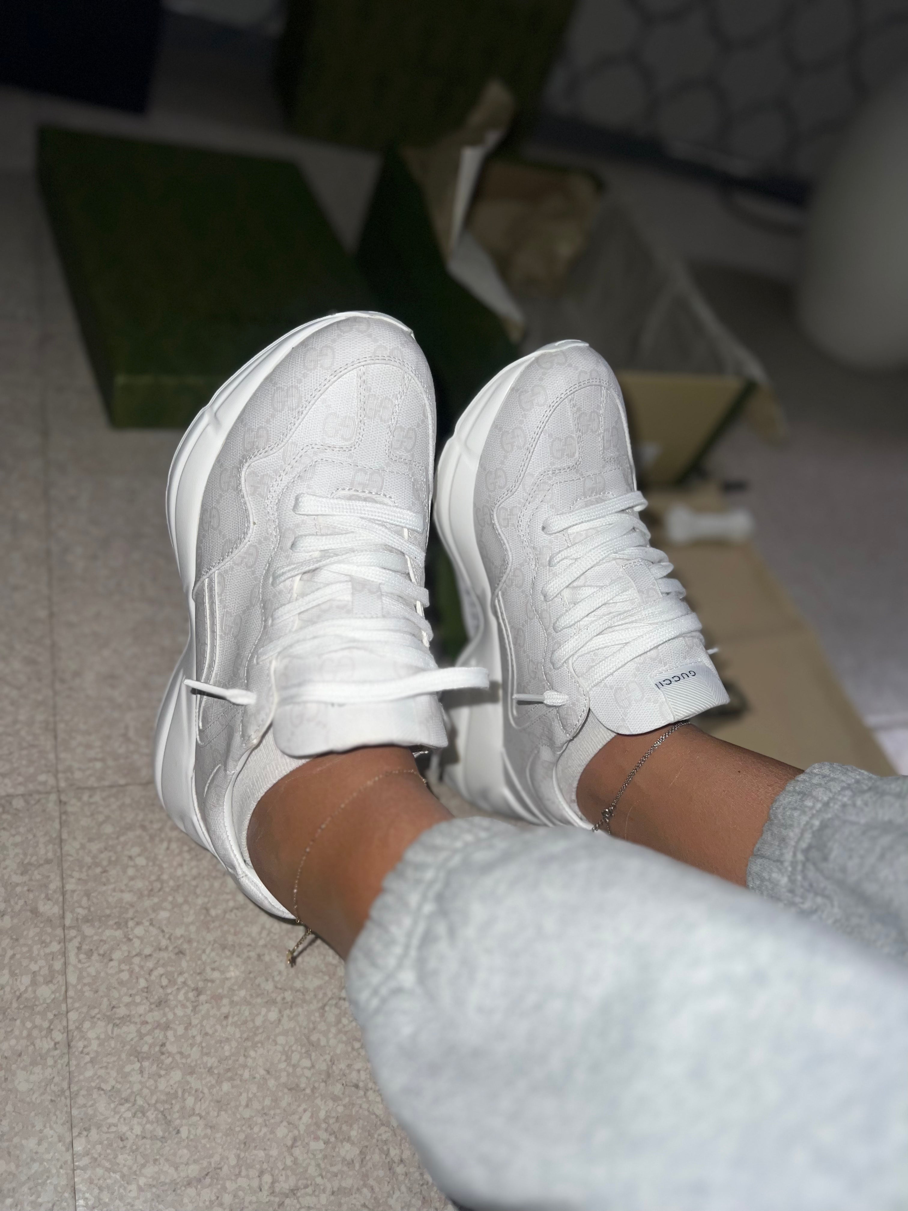 Sneakers Gg Rython White  facture