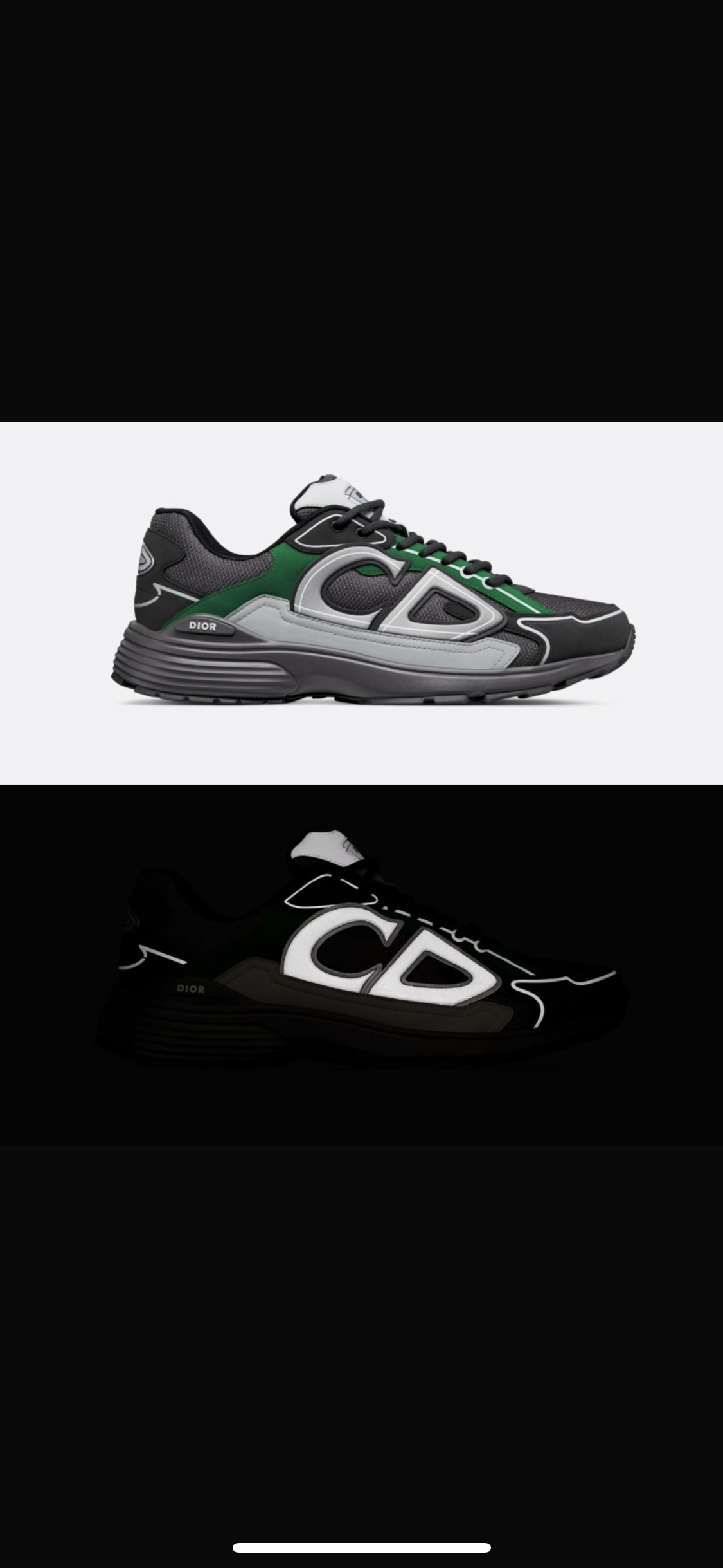 SNEAKERS B30 V3S 2025 💡 VERSION BIEN LISSE GREY / GREEN RÉFLECTIVE RÉACTION CORRECTES  FACTURE PACKAGING COMPLET MODÈLE POUSSÉ