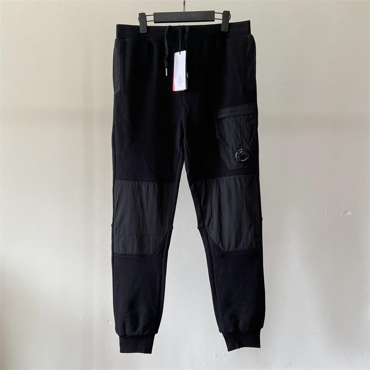 Pantalon CP noir Diagonal fleece