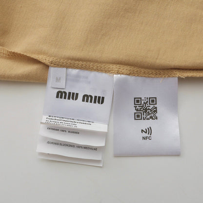 Miu-Baumwoll-T-Shirt