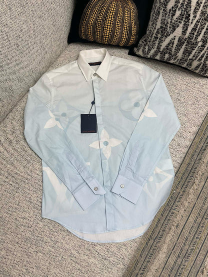 Chemise Lv Monogram blue sky