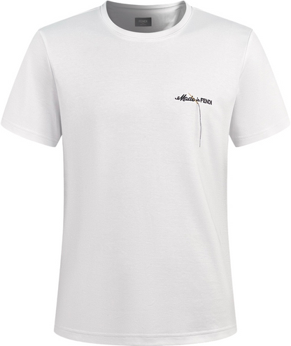 T-shirt White cotton T-shirt FF