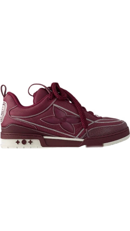 Sneakers  Lv Skate bordeaux facture