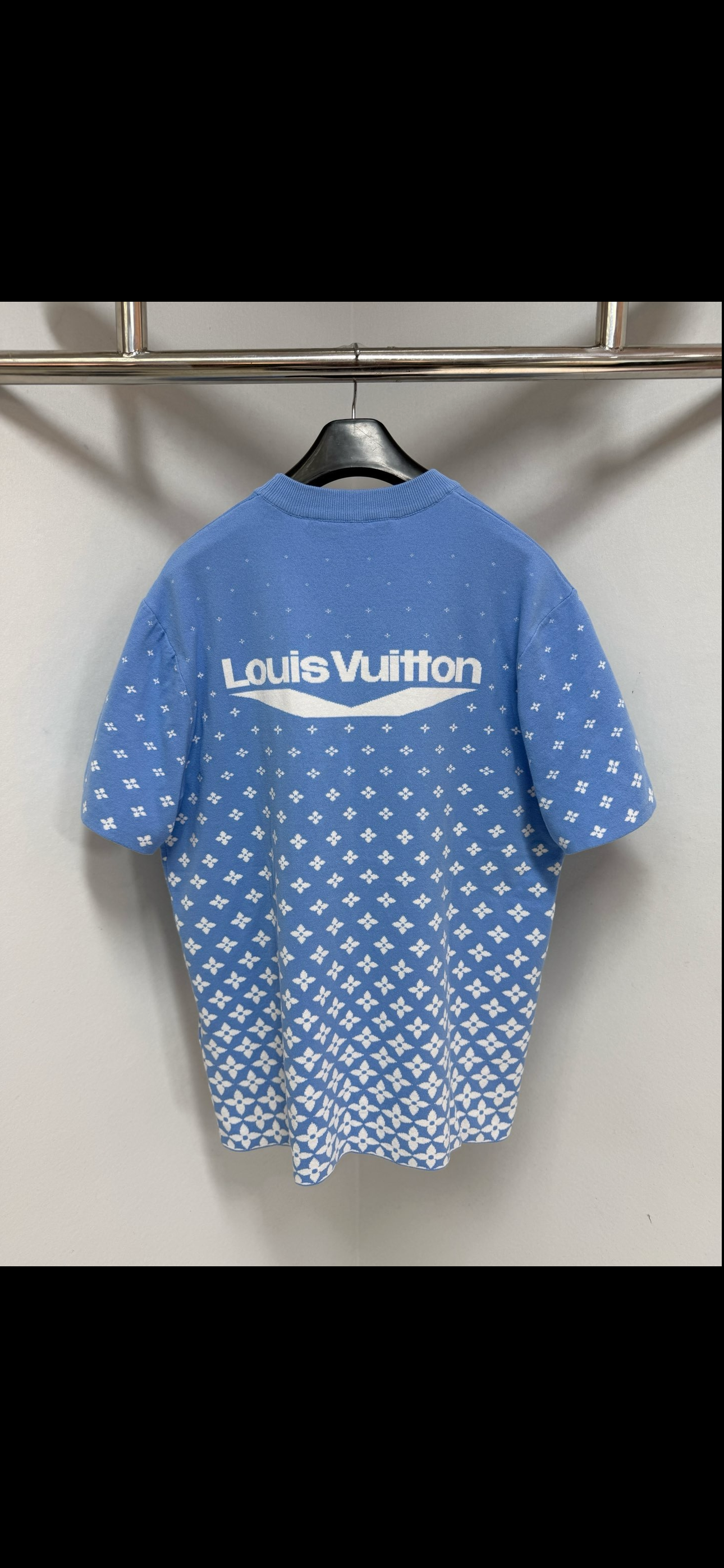 T shirt en coton maille Lv