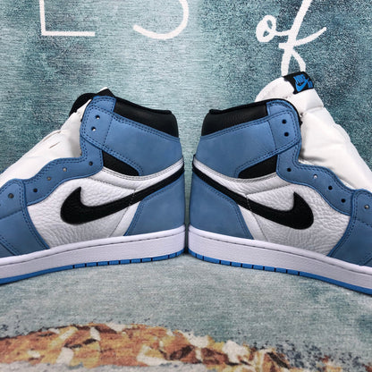 Jordan 1 University Blue Flight Club 1:1-Authentifizierung ✔️ Rechnung