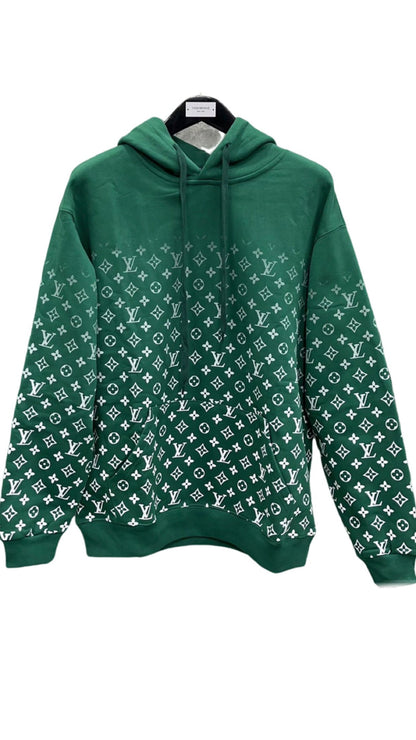 Sweatshirt Lv bill grün und weiß