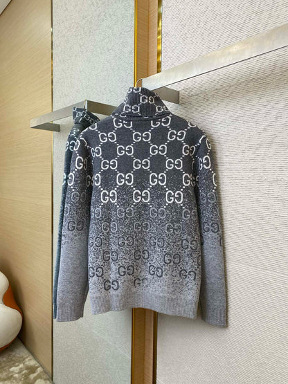 Pull Jacquard GG COTON mélange