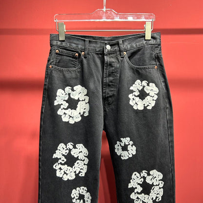 Jean Denim tears black