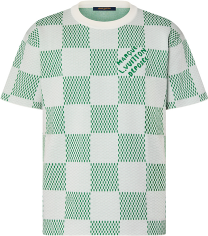 Tee-shirt en maille Damier lv