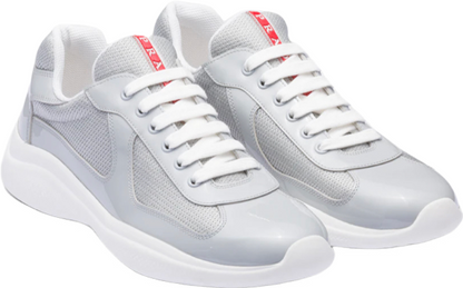 Prd America ´ s Cup sneakers in smooth gray bike fabric