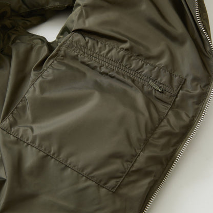 Ärmellose GG-Jumbo-Jacke in Khaki