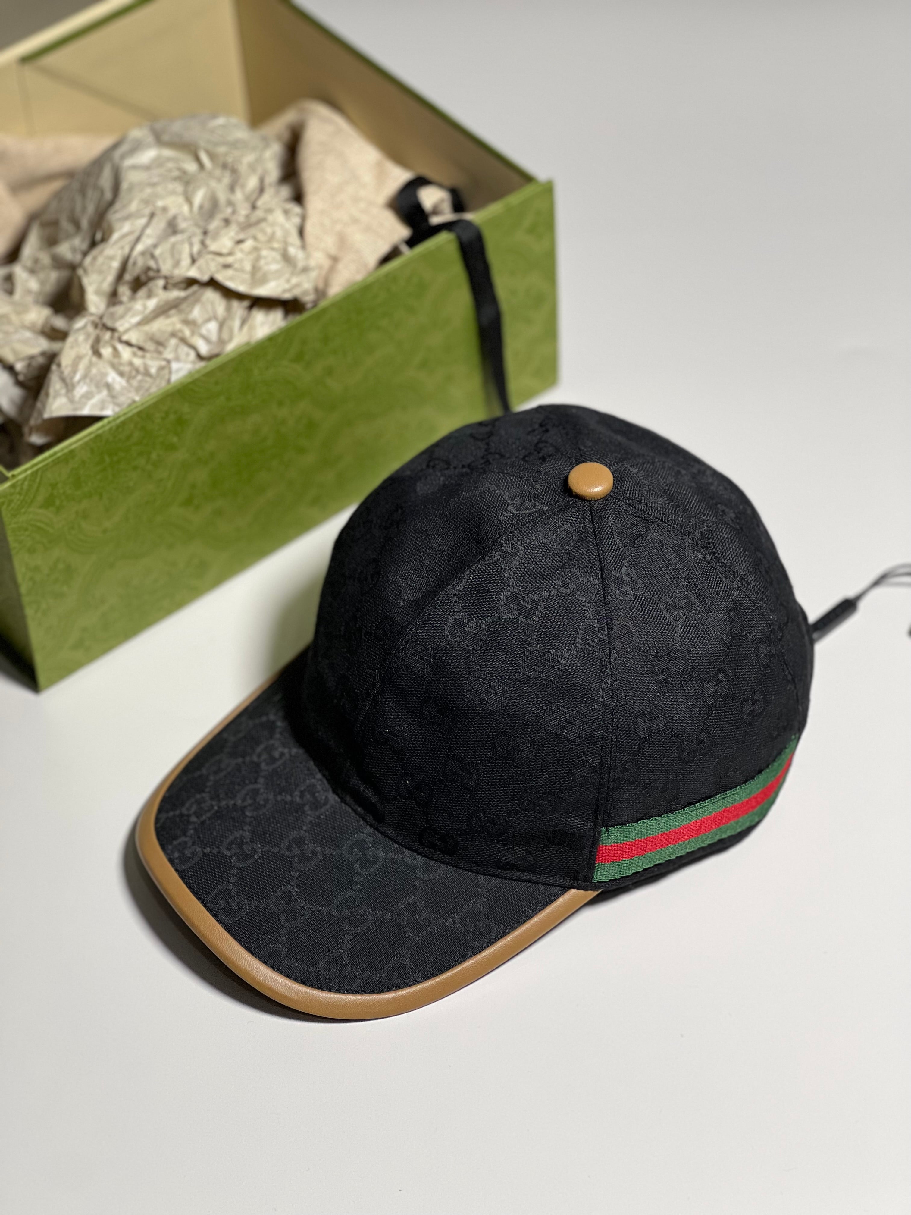 Casquette Gg Black brown avec ticket