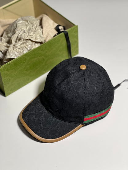 Casquette Gg Black brown avec ticket