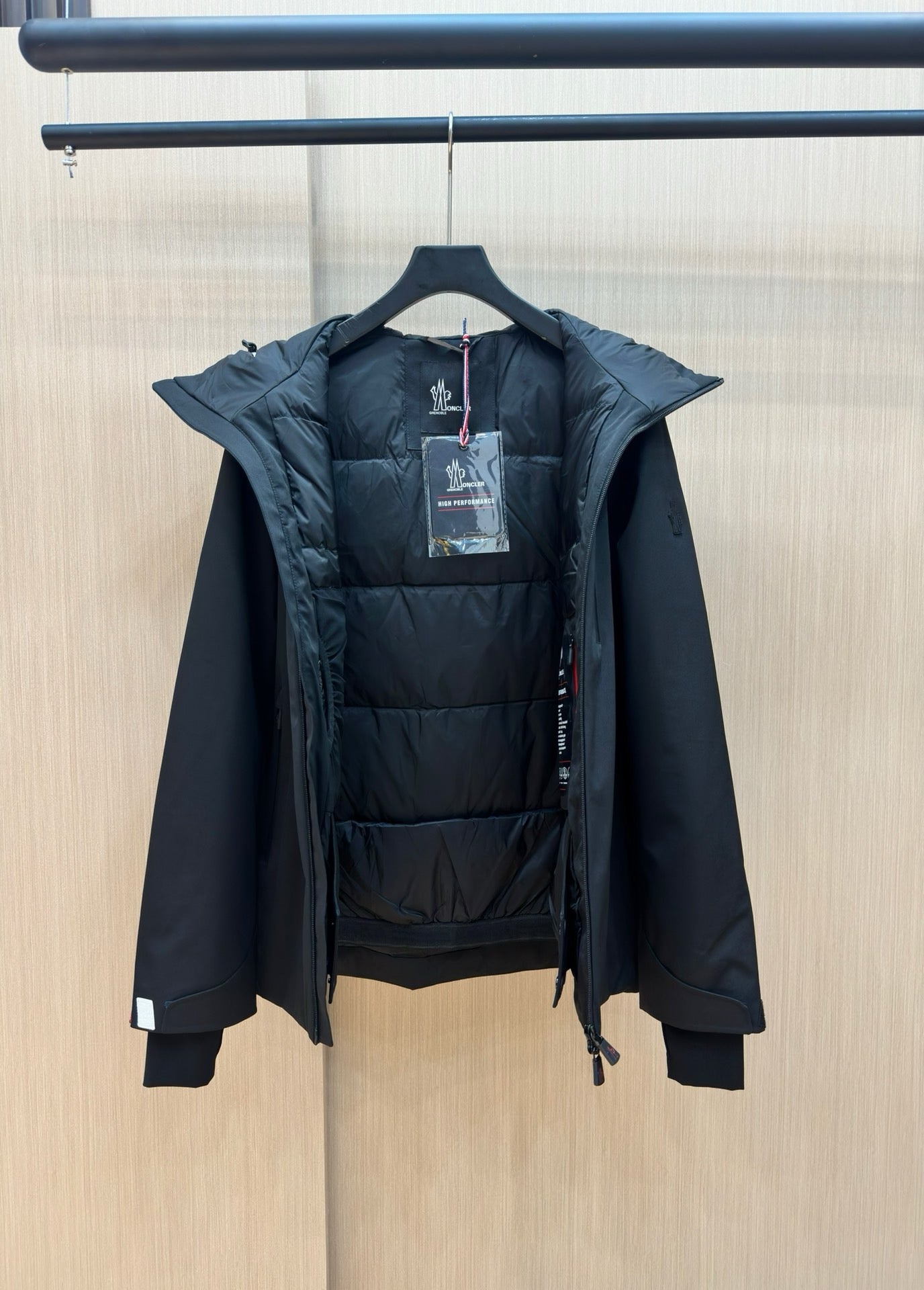 Veste technique Moncler black