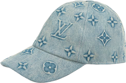 Casquette Lv Blue jean + ticket