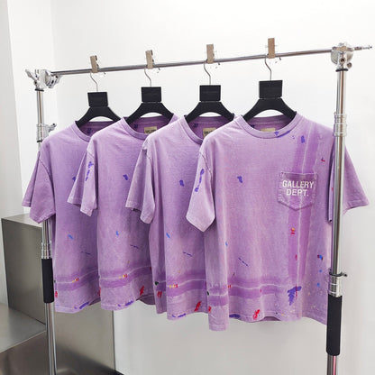 T shirt dept purple