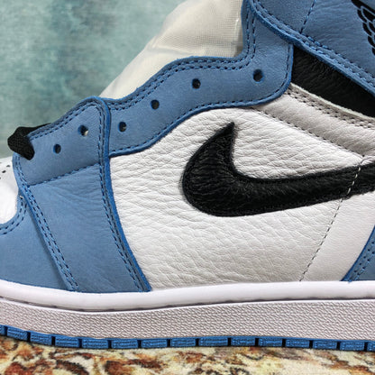 Jordan 1 University Blue Flight Club 1:1-Authentifizierung ✔️ Rechnung